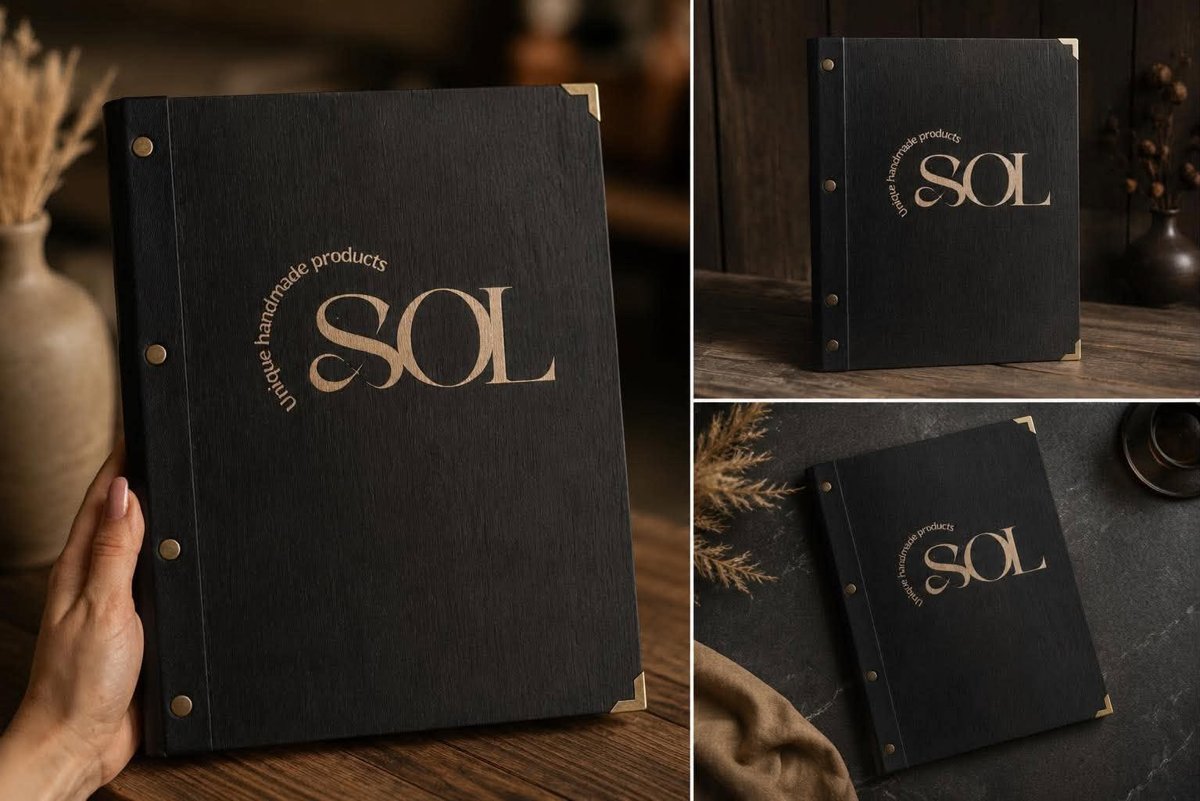 Wooden Menu